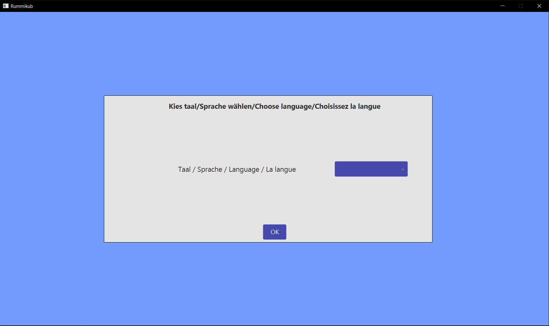 Rummikub game application