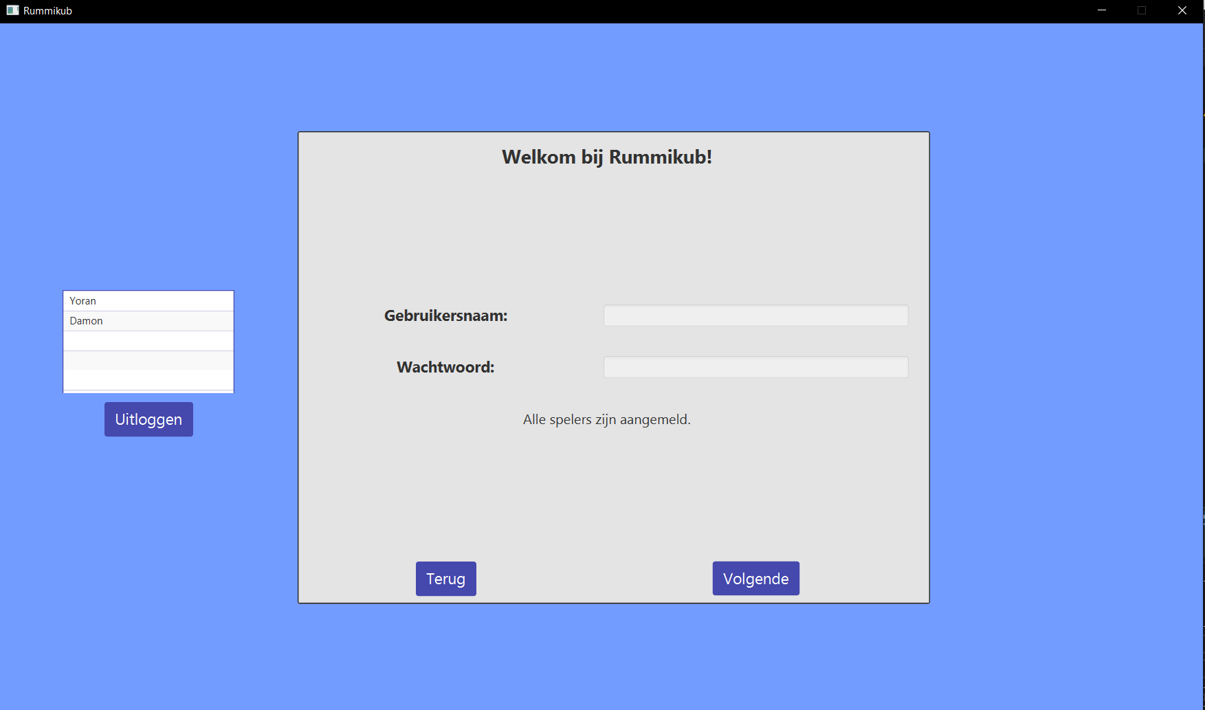 Rummikub game application